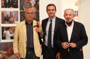 Con il Sindaco e il direttore del Centro Produzione Rai Francesco Pinto all'inaugurazione della Mostra di Un Posto al Sole