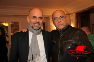 Con il regista Riccardo Milani