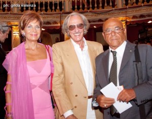 Con Mariano Rigillo e Anna Teresa Rossini al Premio Le Maschere del teatro italiano- 4 settembre 2015